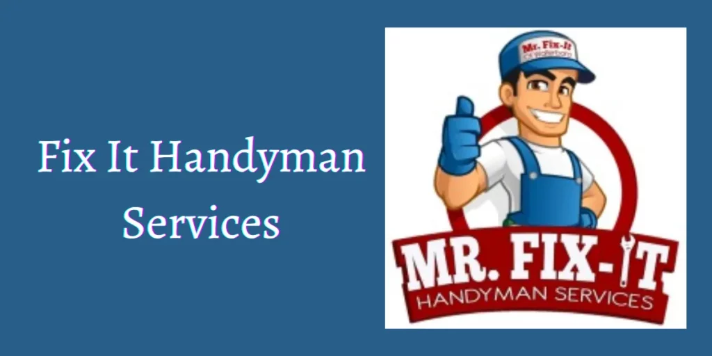 fix it handyman services