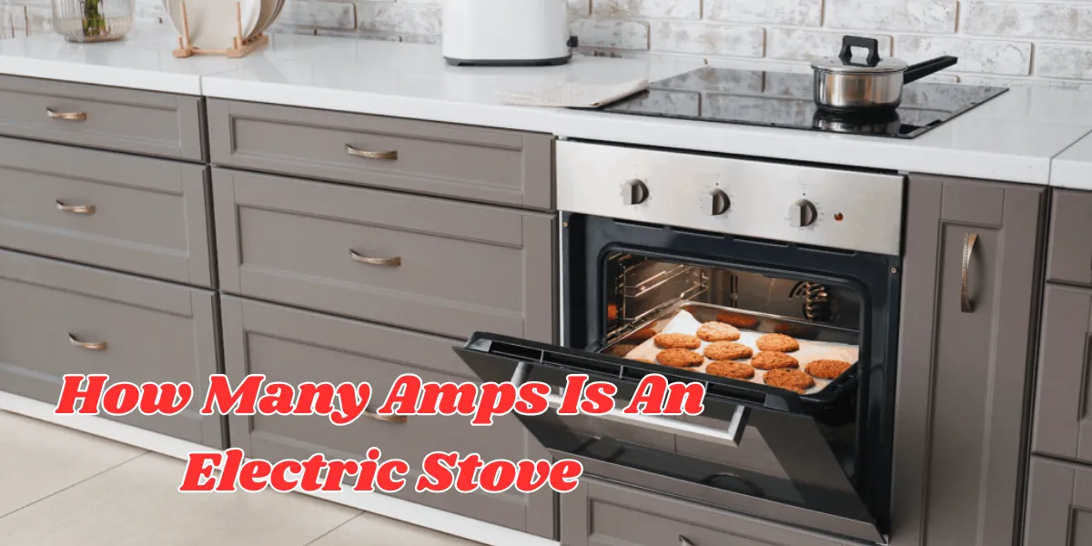 how many amps is an electric stove (1)